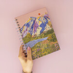Cuaderno Paprika A5 Tapa Dura 80 H Rayado En La Monta&ntilde;a